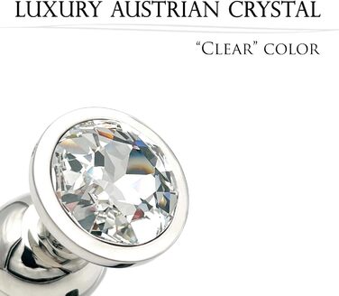 Набір анальних плагів Aclouddate, з кристалом