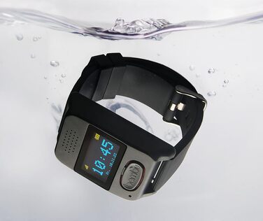 Годинник PRO2 - НОВИНКА з датчиком падіння - Годинник для екстреного виклику з відстеженням місцезнаходження та функцією телефону