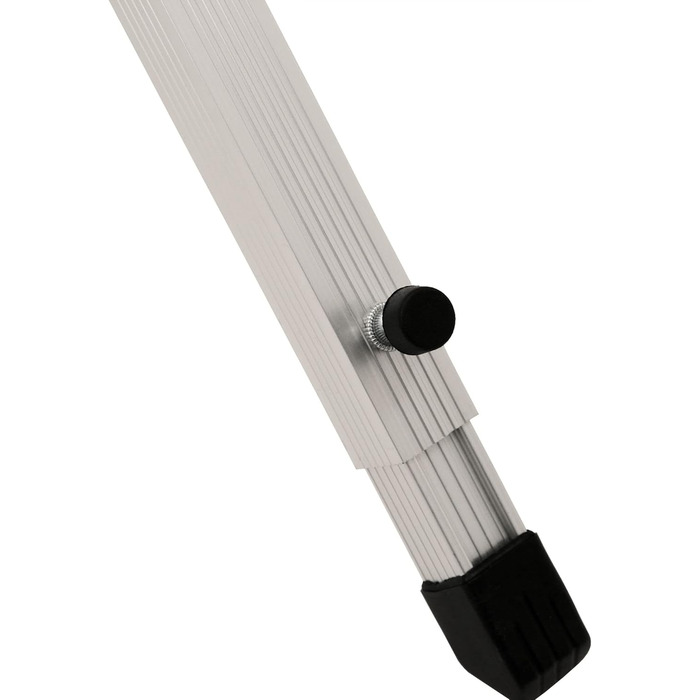 Алюмінієвий кемпінговий стіл CampFeuer для 4 осіб 140 x 70 x 70 см Складаний, розкладний та регульований по висоті Алюмінієвий розкладний стіл, згортається стіл для кемпінгу, саду та патіо