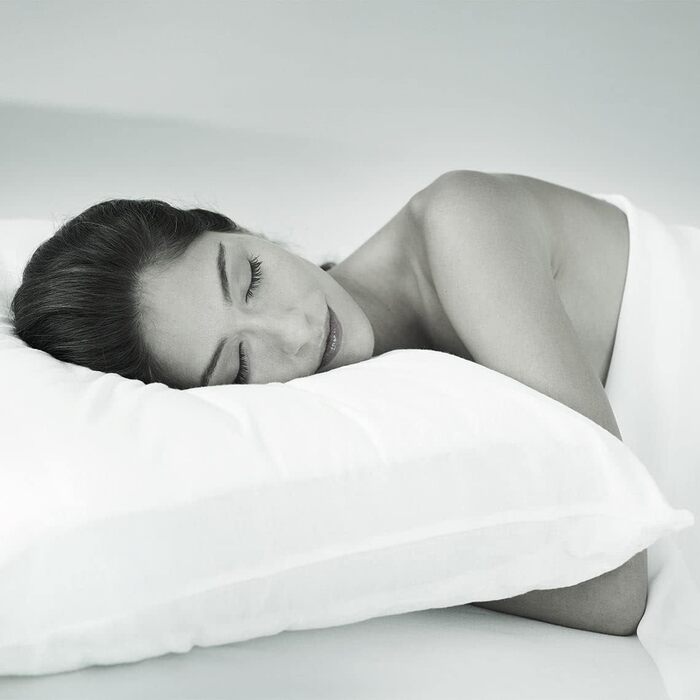 Розумна подушка OCTASLEEP 40x80 см - дихаюча та охолоджувальна подушка для сну - подушка з чохлом - ергономічна адаптація до голови та шиї - подушка для шиї