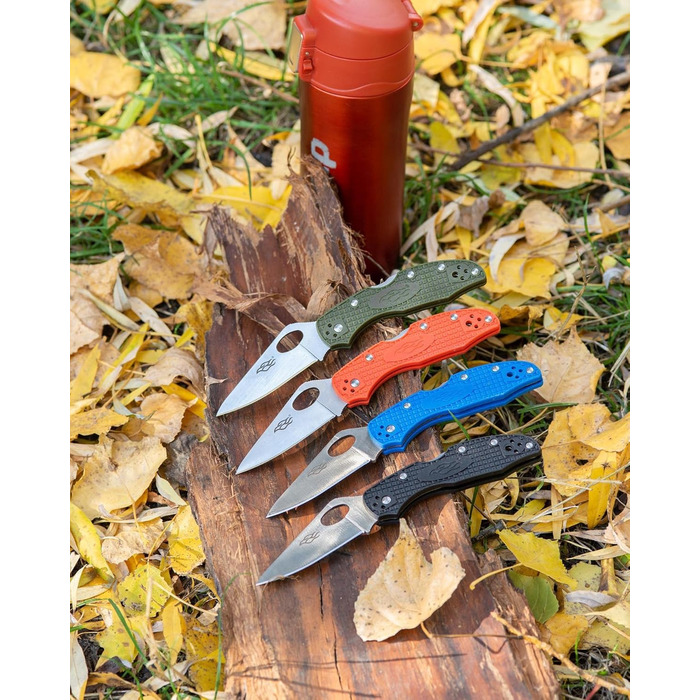 Кишеньковий складаний ніж зі сталі 440C лезо 75 мм нековзна ручка з кліпсою Кемпінг Полювання Риболовля Відкритий EDC ніж 175 мм 6