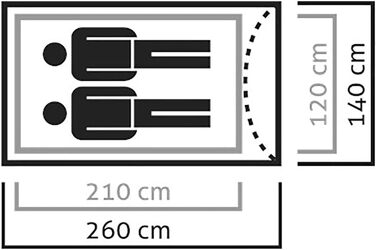 Намет Salewa Litetrek II (одномісний)