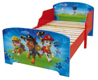 Дитяче ліжко Fun House 712532 Paw Patrol, з дерев&39яними ламелями, МДФ, синє, 140 x 70 x 59 см