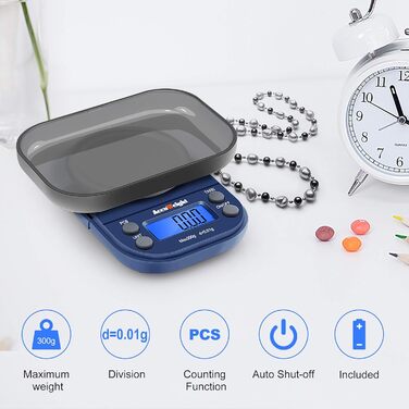 Дрібна шкала буквена шкала грамова шкала кишенькові ваги для ювелірних виробів, точна шкала для спецій з функцією підрахунку, вирі