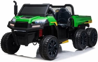 Дитячий електромобіль FINOOS, Truggy Gator 2,4 Ghz пульт дистанційного керування 12V - Шкіряне сидіння, 4 потужні двигуни - Дитячи