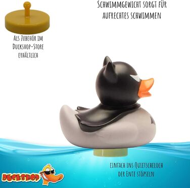 Гумова качечка Темна качечка І. качечка 7,5 см. Включаю брелок гумова качечка І подарунок фанатам Бетмена