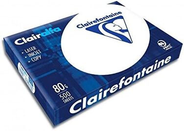 Копіювальний папір Clairefontaine Clairalfa/1969C DIN A3 білий 80 г/кв.м Inh.500