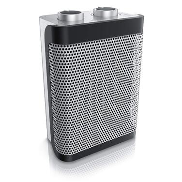 Енергозберігаючий, тихий електричний керамічний обігрівач - Електричний обігрівач з 2 режимами нагріву - Захист від перегріву - Термостат - Ванна кімната, спальня, вітальня - Безпека GS