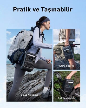 Портативна електростанція Anker SOLIX C300X 288 Втгод 600 Вт