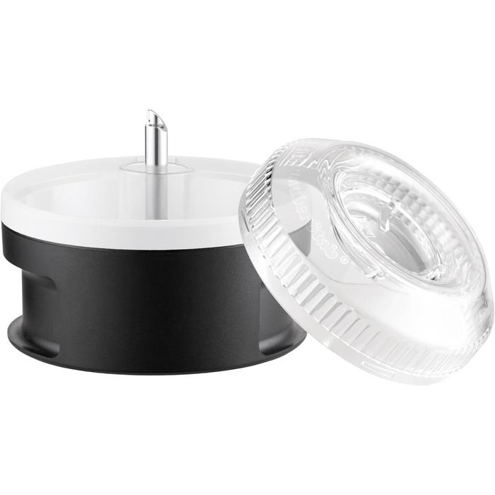 Ручний блендер ESGE Wand M 200 BBQ 98215 чорний, ручний блендер, ручний міксер, професійний, включаючи аксесуари, до 17 000 об/хв, 200 Вт, ергономічний дизайн ручки, подвійний перемикач, центрування, що застібається, двигун змінного струму