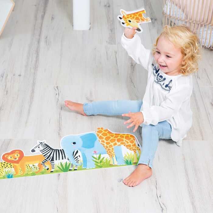 Пазл XXL&39 - Джунглі, від малого до великого, від 2 років, 53426 - &39