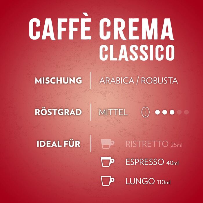Кавові подушечки Lavazza - Classico - 180 подушечок - Упаковка по 10 шт. (10 x 125 г) Classico 125 г (Упаковка по 10 шт.)