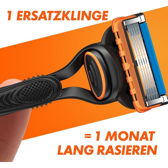 Лез бритви, 8 змінних лез для вологих бритв чоловічі з 5-кратним лезом, Зроблено в Німеччині, 5