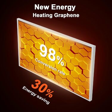 Інфрачервоний обігрівач picture 300 Вт - Швидко нагрівається за 1-3 хвилини - Енергоефективний із захистом від перегріву - Надзвичайно тихий - Сертифіковано TV та має 10-річну гарантію - Sunset 300 Вт - Без пульта дистанційного керування Sunset