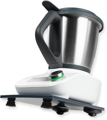 Ковзаюча дошка Coolina Premium - підходить для Thermomix Friend - Високоякісний глайдер - виготовлений з акрилу (антрациту)