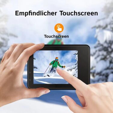 Підводна камера Matrodive 5k Ultra HD - Опануйте техніки глибоководної зйомки. Екшн-камера із сенсорним екраном C1-5K - Ідеально підходить для екстремальних видів спорту та пригод. 6*4*2 см Чорний колір