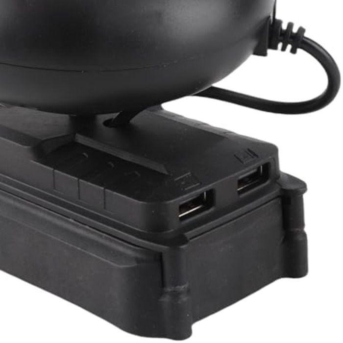 Обігрівач на батарейках з двома USB-портами, двома режимами температури та гнучким регулюванням кута для BAT609, BAT609G та BAT610G.