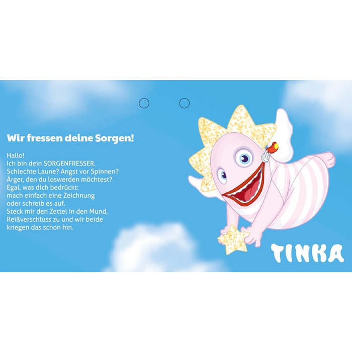 М'яка іграшка Sorgenfresser Tinka, 23,5 см