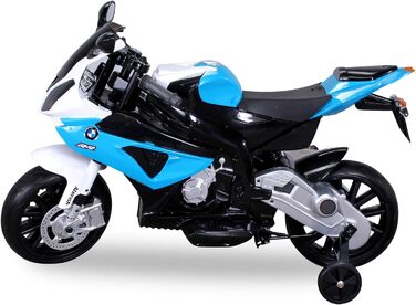 Дитячий електричний мотоцикл BMW S 1000 RR JT528 Ліцензійний -12 Вольт 7 AH акумулятор - 2 x 12 Вольт 35 Вт двигун - Електричний м