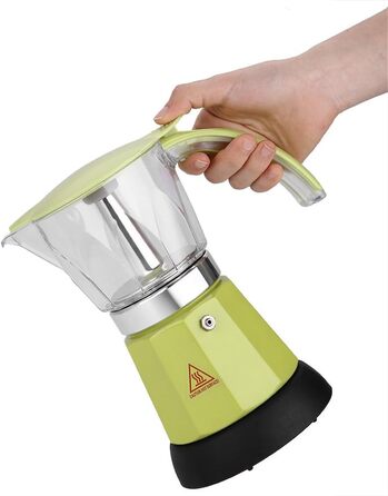 Електрична каструля для мока, авто, чайник, прикурювач, чайник, пляшка для чаю, кави, 850 мл, 24 В, розбірна конструкція (зелена)