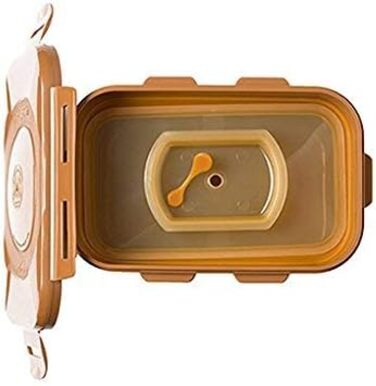 Контейнер для ферментації пробіотиків e-jen для кімчі, квашеної капусти з вакуумною внутрішньою кришкою, керамічний коричневий, 1,7 л, керамічний коричневий, 6,1 x 7,09 x 4,29 дюймів