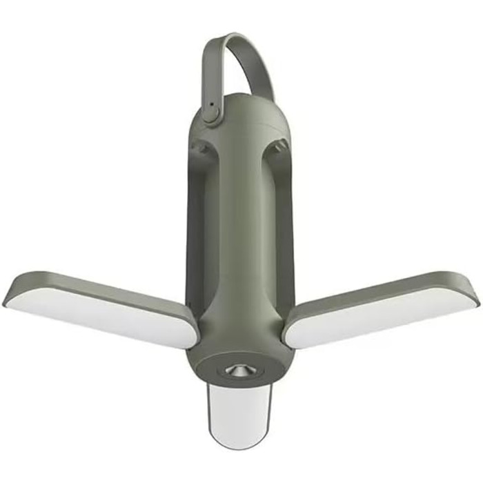 Розширювана світлодіодна дошка для кемпінгу з акумулятором 10000 мАг, регульованою яскравістю 30C 720 лм та зарядкою через USB, для вулиці, наметів, кемпінгу, зелена