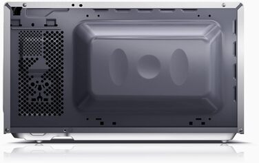 Мікрохвильова піч SHARP MS01ES (мікрохвильова піч 800 Вт, 5 рівнів потужності, функція розморожування, розміри 440x258x344см), сріблястий