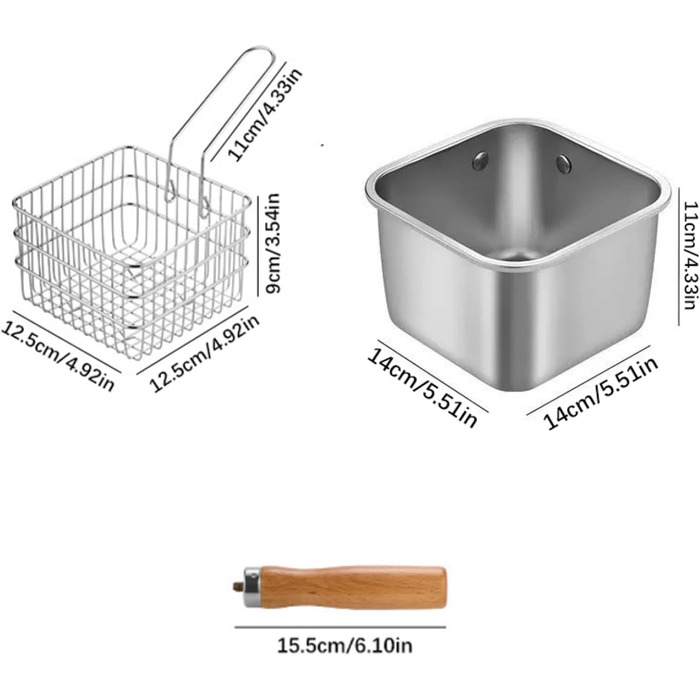 Набір посуду з нержавіючої сталі для кемпінгу, багатофункціональний, для смаження, приготування їжі на свіжому повітрі та портативного спорядження для кемпінгу, походів, нержавіюча кемпінгова плита
