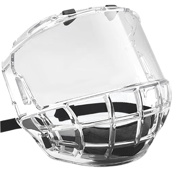 Захисне скло для хокейного шолома, прозора маска для хокею з захистом від запотівання, повний захисний екран з полікарбонату, стійкий до подряпин, класичний спортивний захисний аксесуар для молоді, дорослих, хокеїстів, захисне скло