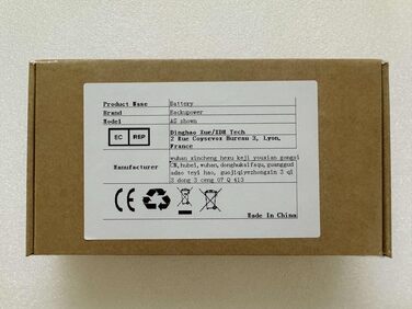 Замінний акумулятор BT-65Q ємністю 5000 мАг 37 Втгод, сумісний з Topcon BT-30, BT-62Q, BT65Q, BT66Q, BT-66Q