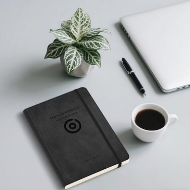 Щоденник успіху 2026 Планування цілей, формування звичок, саморефлексія Крок за кроком до успіху Щоденник формату А5, 320 сторінок Щоденник для дорослих для більшої мотивації, зосередженості та успіху