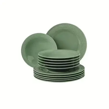 Набір тарілок для обіду 12 предметів Beat Color Glaze Seltmann Weiden
