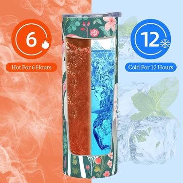 Кухоль з прямою трубочкою, єдиноріг з рожевим волоссям, принт, дорожній кухоль, підходить для кемпінгу, офісу та дому, 590 мл