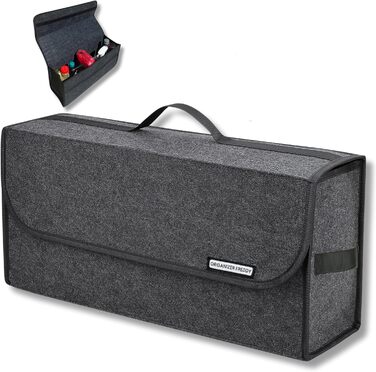 Організатор для багажника Freddy Складаний та надзвичайно міцний, нековзний на липучках - Практичні автомобільні гаджети та автоак