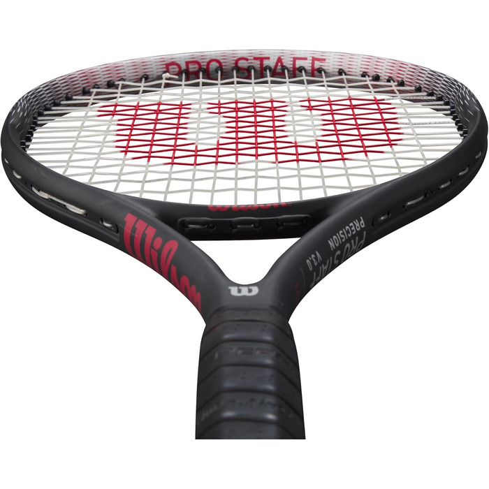 Тенісні клюшки Wilson Pro Staff Precision 100 4-1/4&39 (2) Чорний / Червоний / Білий