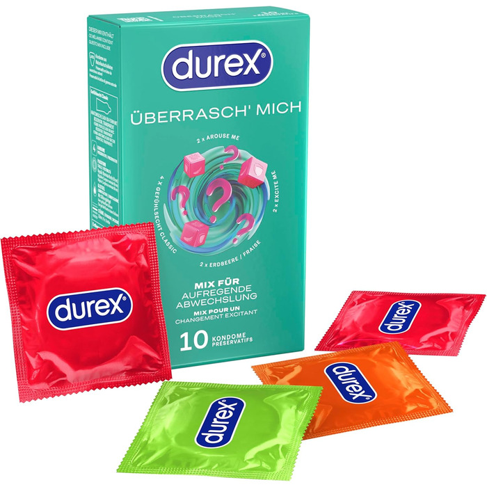 Презервативи Durex «Сюрприз для тебе», 10 шт