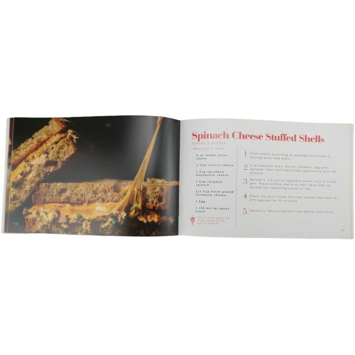 Аксесуари для фритюрниці 18 см, аксесуари для фритюрниці з 7 частин із кулінарною книгою рецептів, для фритюрниць XL 3.5 л-4.5 л більшості брендів, без бісфенолу А, можна мити в посудомийній машині, 7 дюймів