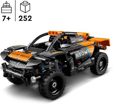 Конструктор LEGO Technic 42166, Гоночний автомобіль NEOM McLaren Extreme E, 252 деталі