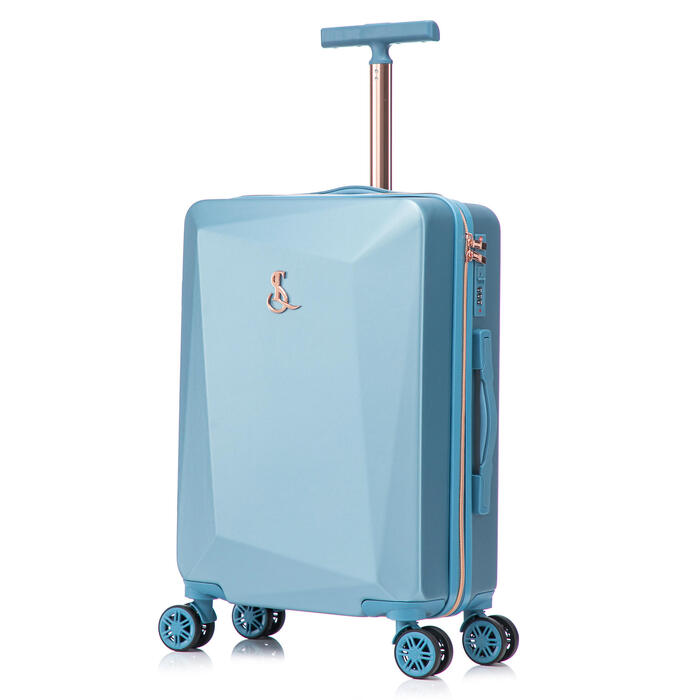Валіза Semi Line 20' (S) Light Blue (T5913-1)