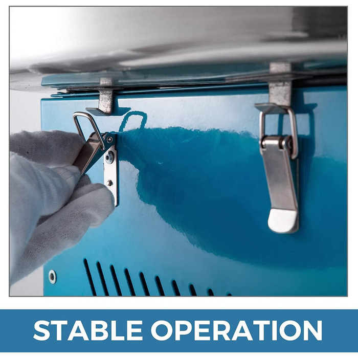 Машина для виробництва солодкої вати VEVOR 1000 Вт Машина для виробництва солодкої вати Машина для дому без візка Гумова стрічка, лопата для цукру та вугільні щітки Синій