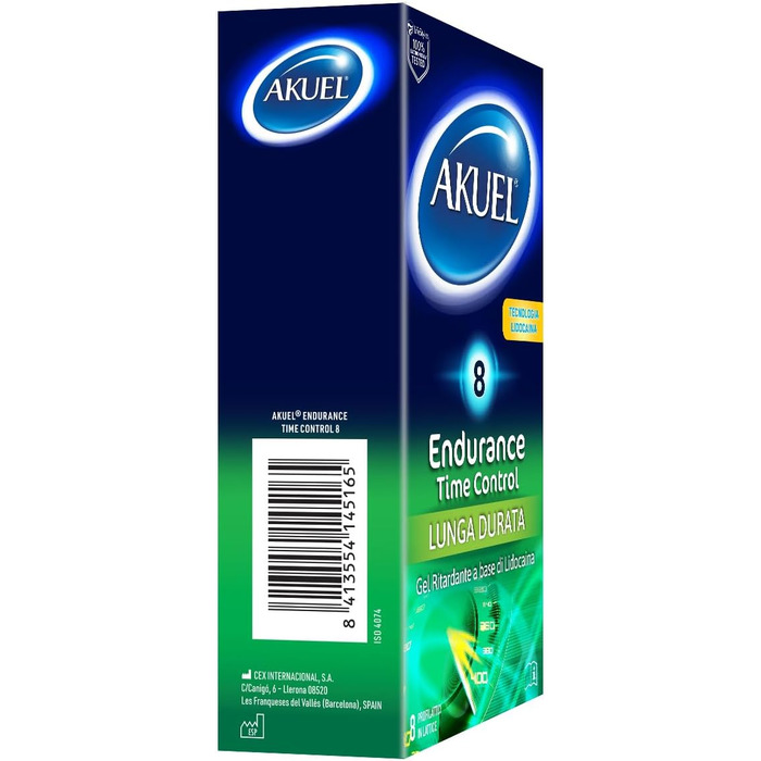 Презерватив із затримкою овуляції, сумісний з нашим лубрикантом, 8 шт., )