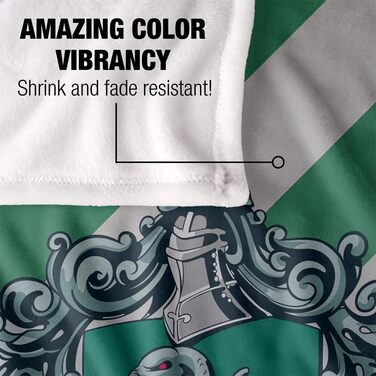 Покривало з Гаррі Поттером, офіційно ліцензований продукт, шовковисте, надзвичайно м&39яке, 152 x 127 см