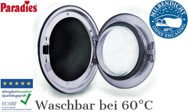 Подушка PARADISE 80x80 см Softy Anti-allergy - Подушка, підходить для людей з алергією на пилових кліщів, 80x80 см