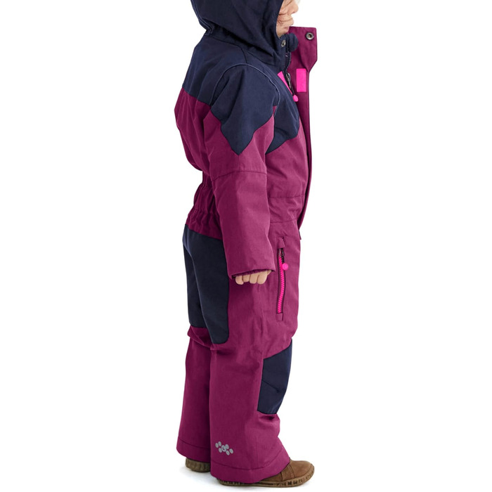 Дитячий лижний комбінезон/сніговий костюм Killtec Unisex Kesley Mini з капюшоном 98-104 Сливовий