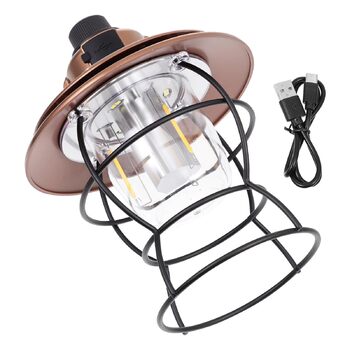 Світлодіодний кемпінговий ліхтар ретро портативний відкритий наметовий ліхтар з міді багатофункціональний ручний кемпінговий ліхтар для походів та подорожей