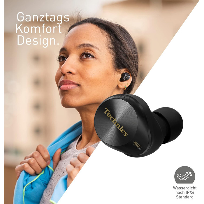 Бездротові навушники з функцією шумозаглушення, Bluetooth, вкладиші, навушники з вбудованим мікрофоном, регульована посадка, до 7