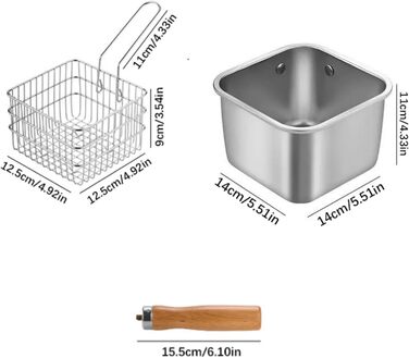 Набір посуду з нержавіючої сталі для кемпінгу, багатофункціональний, для смаження, приготування їжі на свіжому повітрі та портативного спорядження для кемпінгу, походів, нержавіюча кемпінгова плита