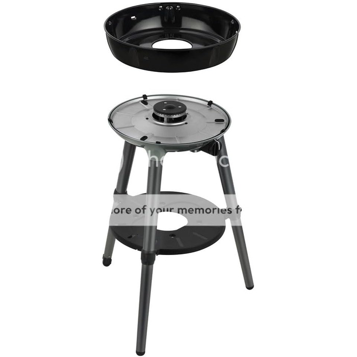 Мбар - Stahl - Kunststoff - газовий барбекю Grill2Braai Combo 50 мбар, 40 BBQ - 50