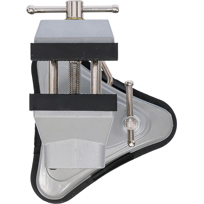 Верстатний струбцина поворотний губки 70 мм з вакуумним присоском, 71017