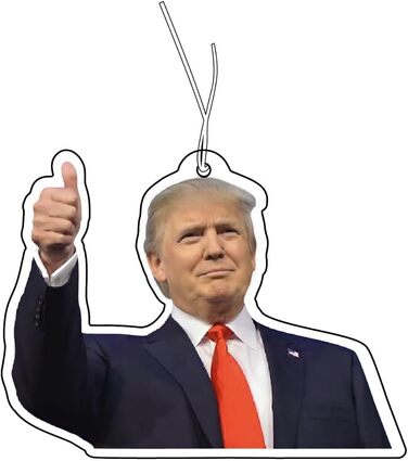 Х-ароматична ялинка з мотивом Дональда Трампа, кумедний автомобільний ароматизатор, тюнінгова ялинка для автомобіля, освіжувач пов